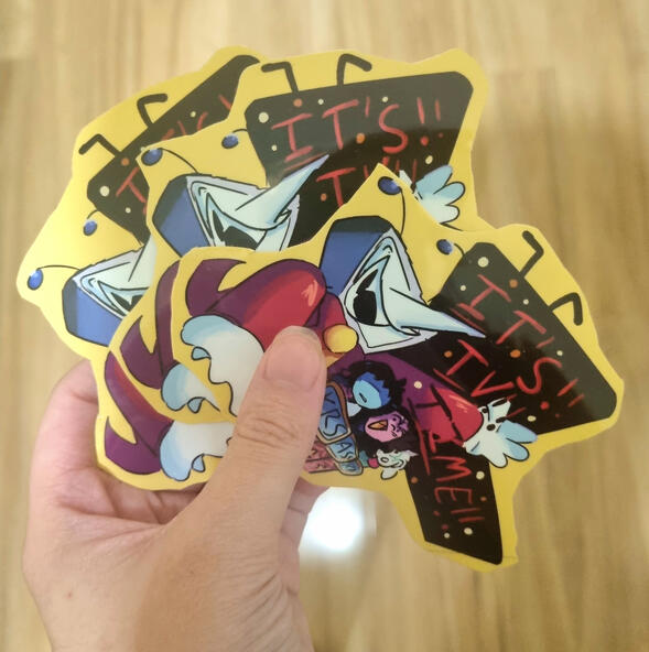 TV Time Sticker