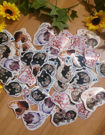 Ratlationships Stickers