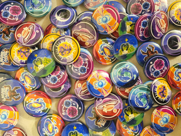 Various 32mm Badges