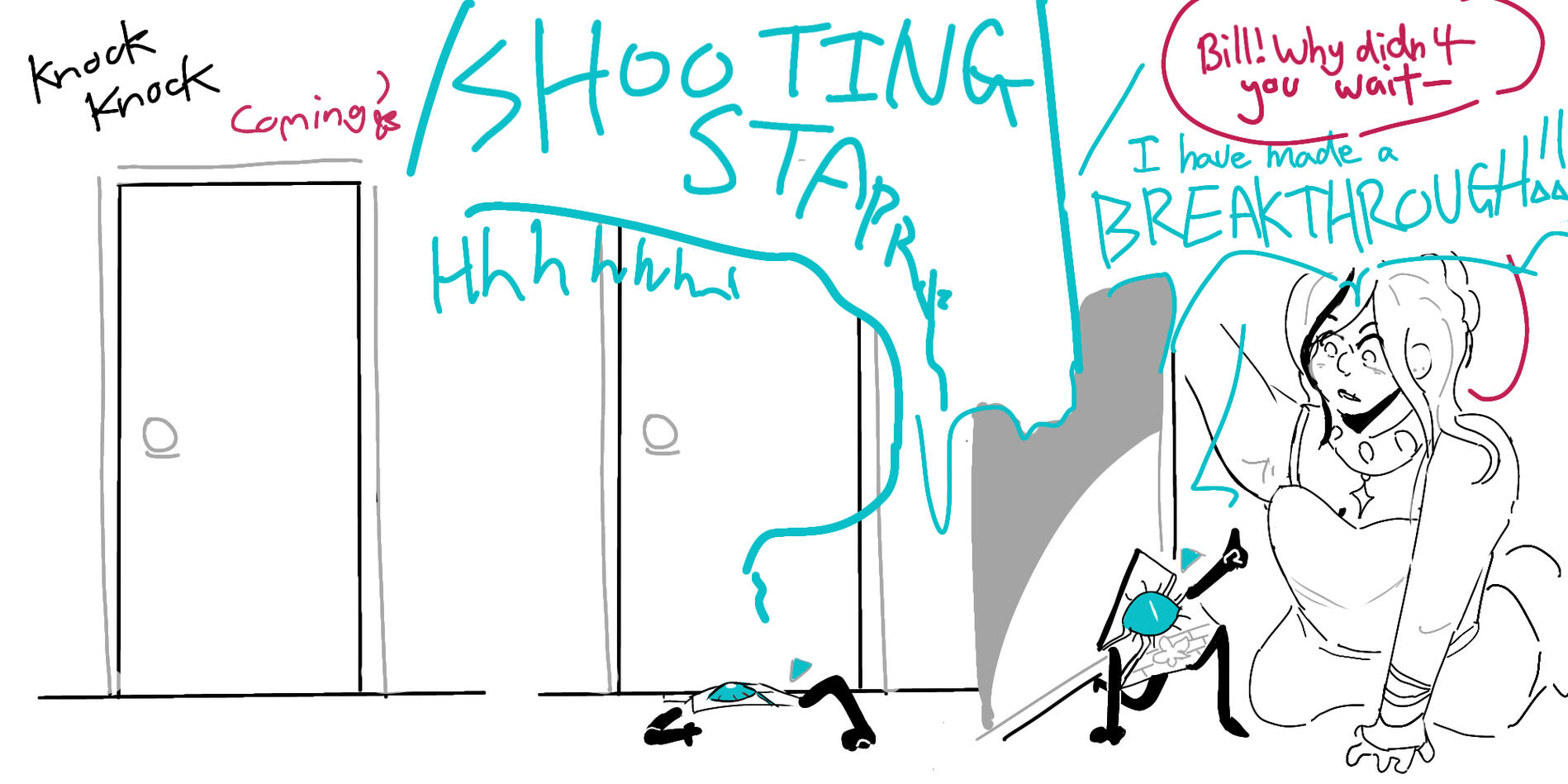 Gravity Falls Fan Comic Sketch