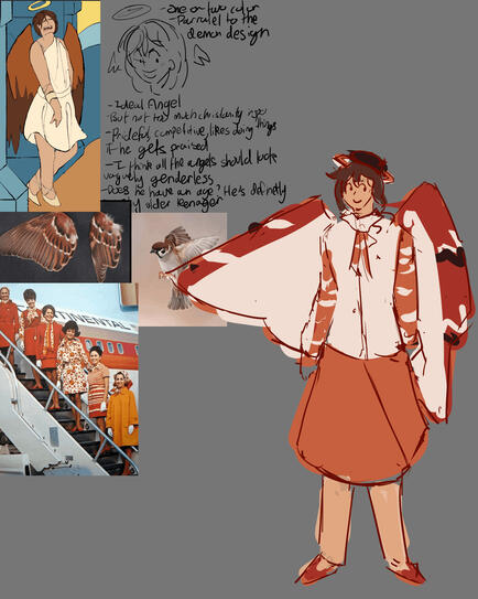 Angel Concept Sketch